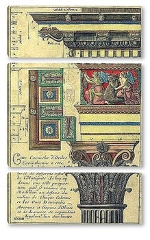 Модульная картина Architecture 57