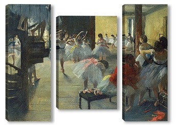 Модульная картина Танцевальный класс, 1873