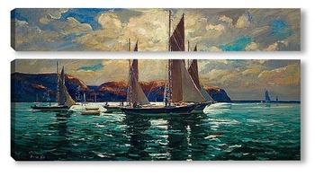 Модульная картина Край Земли