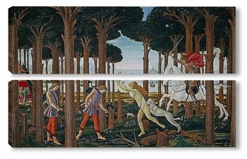 Модульная картина История Настаджио дельи Онести (I)