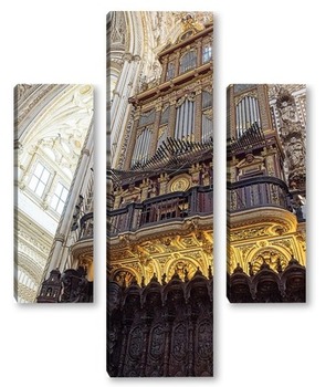 Модульная картина Убранство кафедрального собора Мескиты