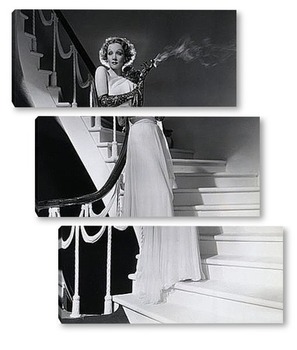 Модульная картина Марлен Дитрих в фильме<Дъявол-это женщина>,1935г.