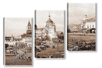  Церковь Христа Спасителя видна с Кремля 1845  –  1850