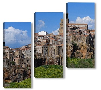 Модульная картина Pitigliano