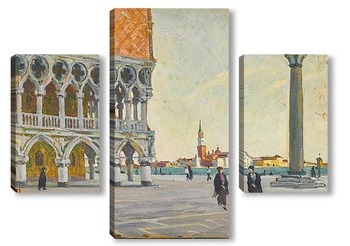 Модульная картина Вид на Венецию