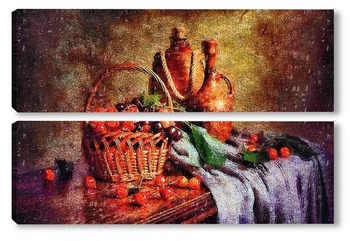  Oranges in Rustic Still Life