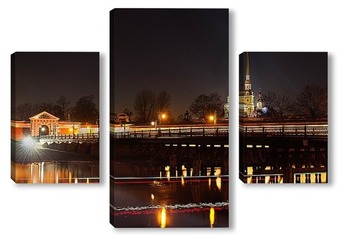Модульная картина Петропавловская крепость