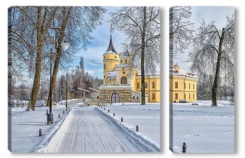  Петергоф. Парк Александрия. Готическая капелла.