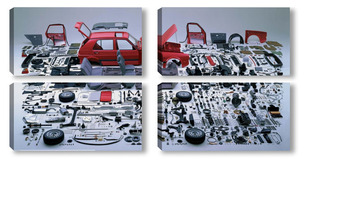 Модульная картина Автомобили 8397