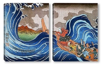 Модульная картина Utagawa Kunioshi