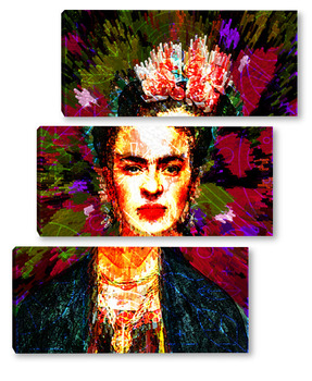 Модульная картина  Фрида Кало ( Frida Kahlo)