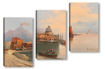 Модульная картина Торре-дель-Греко, Неаполь