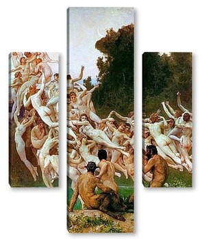 Модульная картина Ореады [Les Oreades] 1902