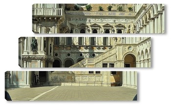 Модульная картина Улицы и дворцы Венеции.