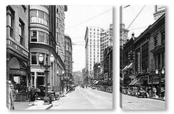  \"Flatiron Building\"в Нью-Йорке.