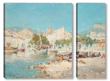 Модульная картина Мотив из Кассиса
