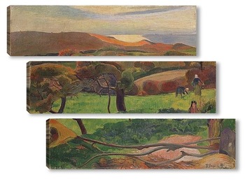 Модульная картина Пейзаж с Бретани