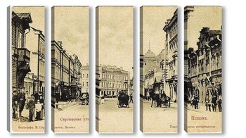  Вид у Высокого моста 1899  –  1901 ,  Россия,  Псковская область,  Псков