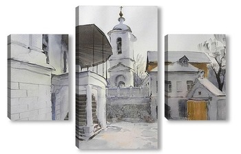 Модульная картина свято-николочерноостровский женский монастырь