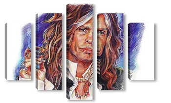 Модульная картина Steven Tyler 