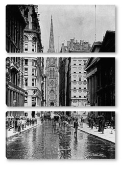  Центр Нью-Йорка,1945г.