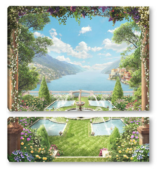 Модульная картина Парки и сады 69212