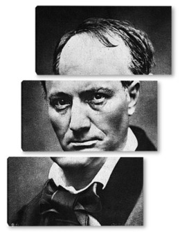 Модульная картина Charles Baudelaire