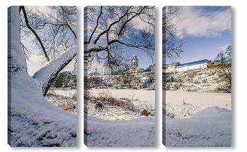 Модульная картина Свято-Введенский Островной монастырь. 