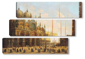 Модульная картина Вид на базилику Святого Марка, Венеция