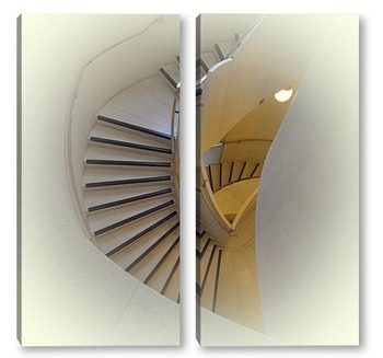 Модульная картина лестница