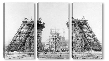  Эйфелева башня на Всемирной выставке,1890-е.