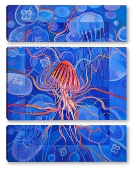 Модульная картина Медузы