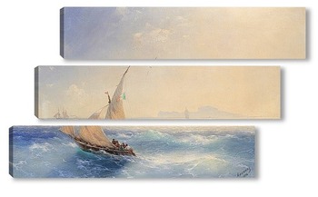 Модульная картина От острова Искья 1894