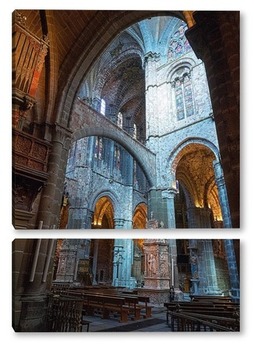 Модульная картина Убранство собора Авилы