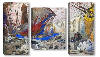  Балерина, Синий Бог, 1912