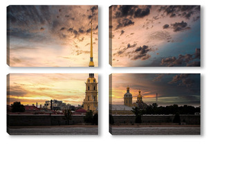 Модульная картина Санкт-Петербург