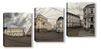 Модульная картина Хитровская площадь