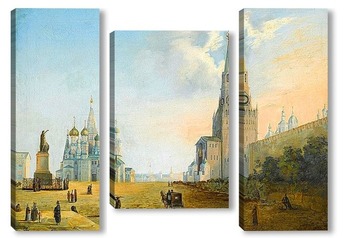 Модульная картина Белый кремль, 1820-е