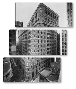 Модульная картина Здание Федерального резервного банка,1921г.