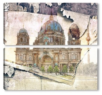 Модульная картина Берлинский собор