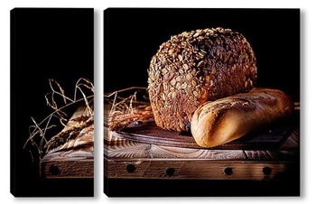  bread toaster jumping on wooden background