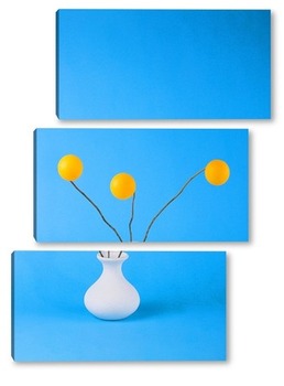 Модульная картина Букет с шариками 3