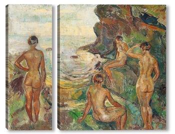 Модульная картина Женское море 