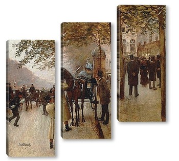 Модульная картина Jean Beraud