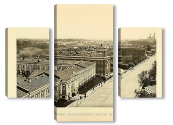  Вид части города, снятый с Кремлевской стены. Видна Якиманская часть 1845  –  1850