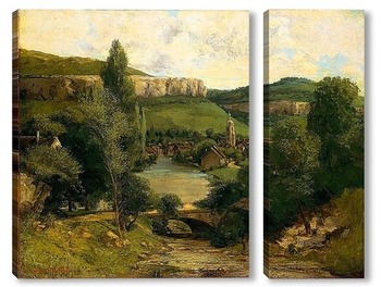  Скалы Этрета, 1869