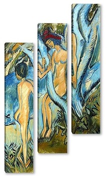  Три купальщицы, 1913