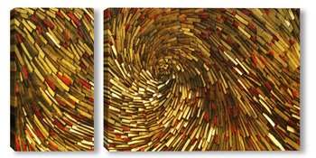 Модульная картина Рыжая осень в прятки играет 1