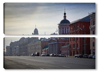 Модульная картина Москва. Церковь Апостола Иоанна Богослова под Вязом