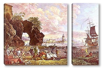  Итальянский пейзаж,1850